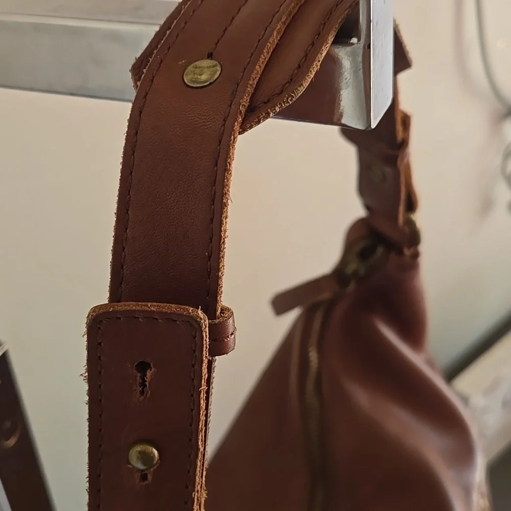 Lucky Brand Leather Hobo Bag